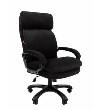 Кресло руководителя Chairman Home 505 Россия ткань Т-84 черный (черный пластик)
