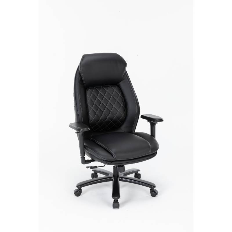 Кресло руководителя Chairman CH403 экокожа, черный главное фото