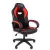 Игровое кресло Chairman game 16 Россия черн.красный (экокожа, ткань TW)