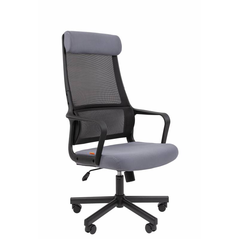 Кресло руководителя Chairman 590 Россия черный/серый главное фото