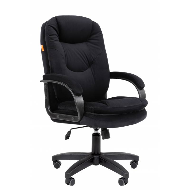 Кресло руководителя Chairman Home 668 Россия ткань Т-84 черный LT главное фото