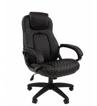 Кресло СHAIRMAN 432 (черная экокожа)