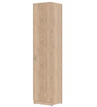 Шкаф колонка с глухой дверью SR-5U.1(R) Дуб Сонома светлый 386х375х1815