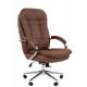 Кресло руководителя Chairman 795 ЭКО Россия экокожа коричневый главное фото в маленьком размере
