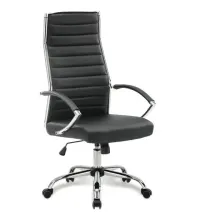 Кресло руководителя Style EX-528, экокожа, хром, черное